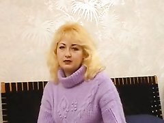 Русская зрелая блондинка на кастинге разделась и отдалась после минета